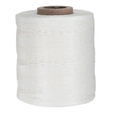 210D Waxed Thread 766 Yards Polyester Leather Sewing Waxed String White