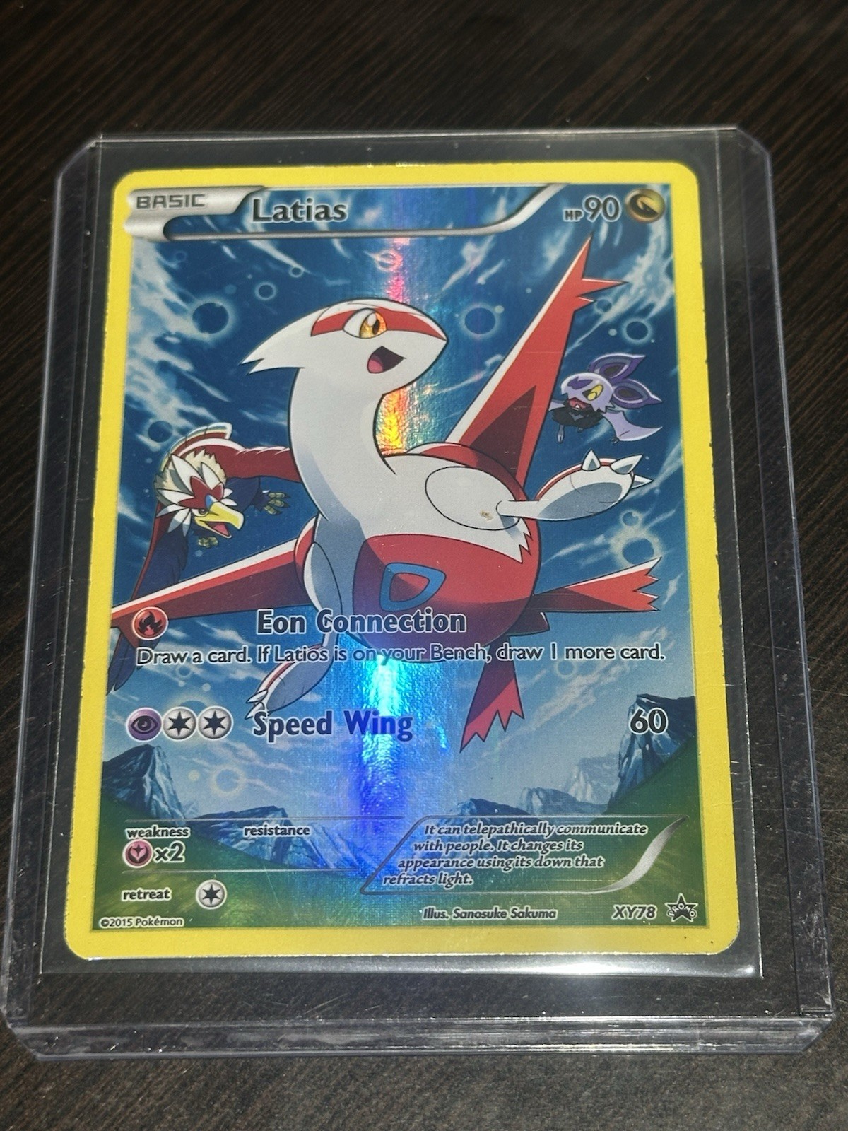 Pokémon Latias XY Black Star Promo XY78