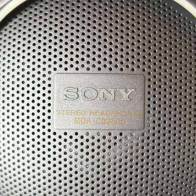 SONY MDR CD2000 Headphones Vintage Rare Open Air Studio Timepiece
