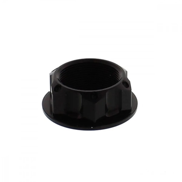 Mutter FüR Lenkkopf M24X1.00Mm Alu Schwarz FüR Honda CB-1 400 F Bj. 1989-1990-image