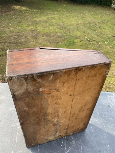 Handsome Antique Writing Slope With Rosewood Veneers - Picture 20 of 24