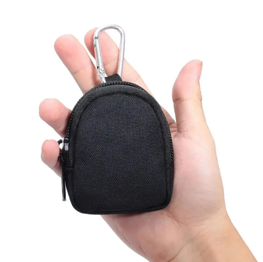 1Pc Tactical Edc Key Pouch Zipper Wallet Coin Holder Keychain Bag