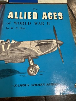 4 Arco The Allied Aces of World War Famous Airmen Series & More