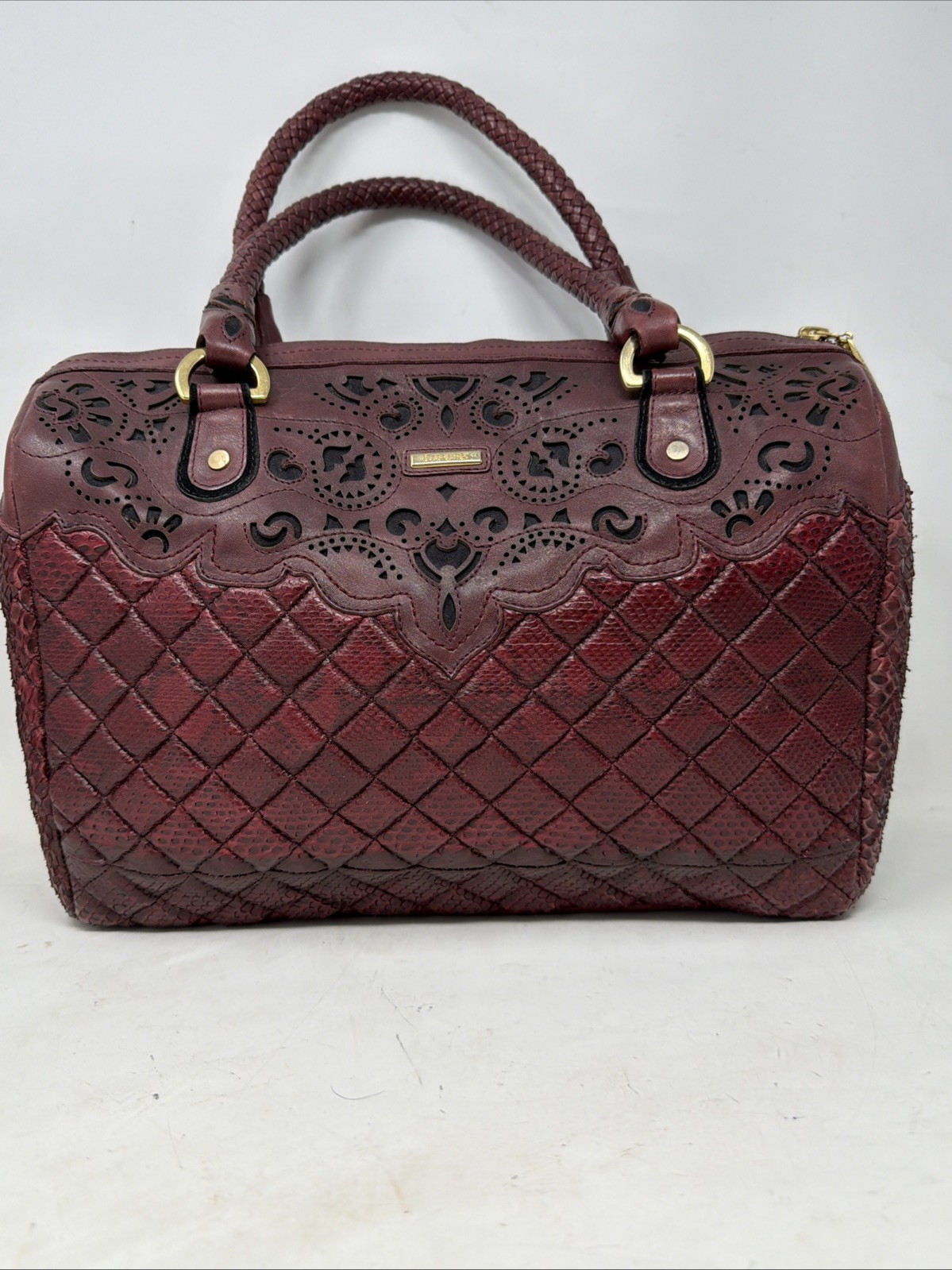 Cuadra Python Cherry Women Bag /Purse (BO120PI) V… - image 3