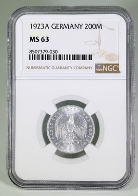 1923A GERMANY 200M NGC MS 63 | eBay