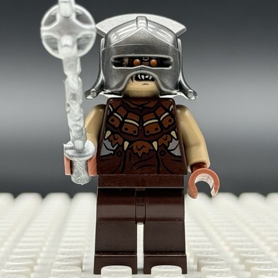 Lego lor065  MORDOR ORC w/ Helmet Lord of the Rings Minifigure 79007