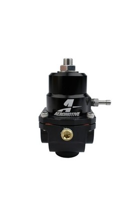 Aeromotive for Adjustable Regulator - 35-75PSI - .188 Valve - (2) -08 Inlets/-08