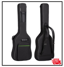 Bass Guitar Soft Case Fits Most Standard Electric Bass Guitars Hardshell Black