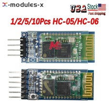 1-10PC HC-05 HC-06 Wireless Bluetooth Transeiver RF Master Module for Arduino US