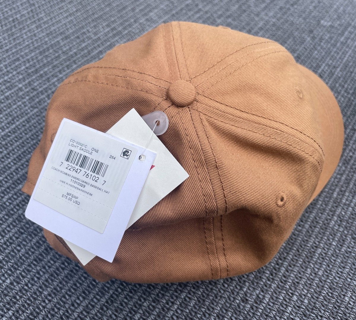 COACH Embroidered Baseball Hat Cap Women