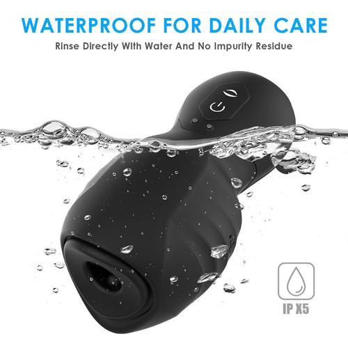 Masturbater Male Automatic HandsFree Sucking Pocket Pussy Cup Blowjob Toys - Picture 6 of 8