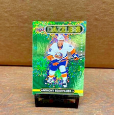 2021-22 Upper Deck Series 2 Dazzlers Green Anthony Beauvillier #DZ-79