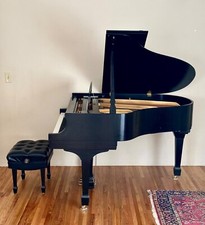 Steinway Model S Baby Grand Piano, 5' 1" Black Satin Finish