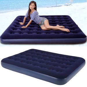 Inflatable Travel Car Lazy Air Bed Sleeping Mattress Couch Sofa
