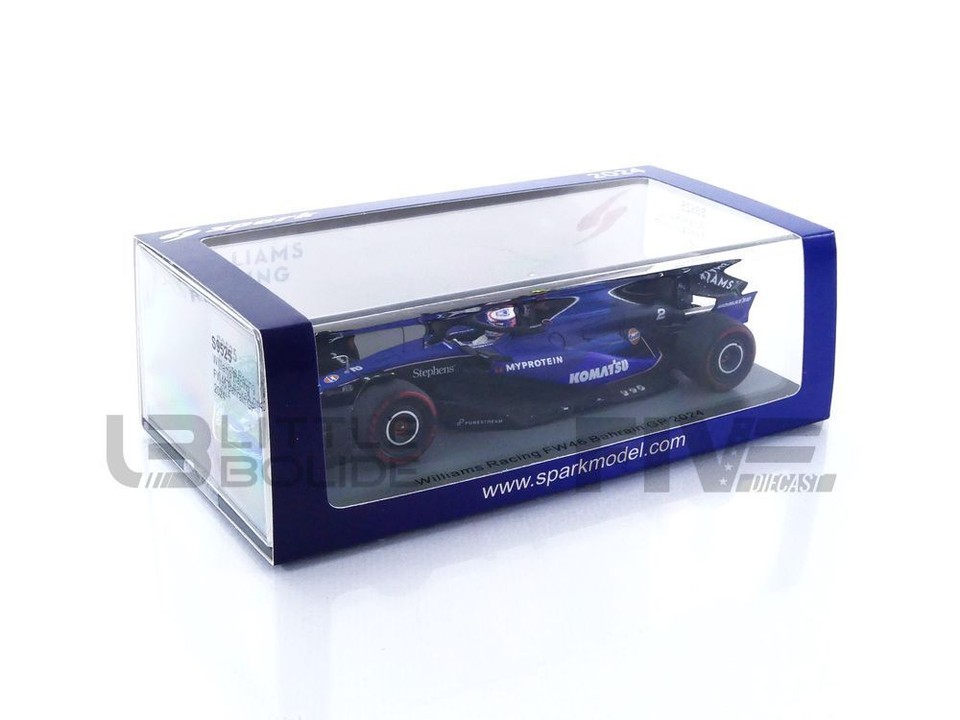 MINICHAMPS Williams FW46 Logan Sargeant F1 2024 1/43 - 417240102