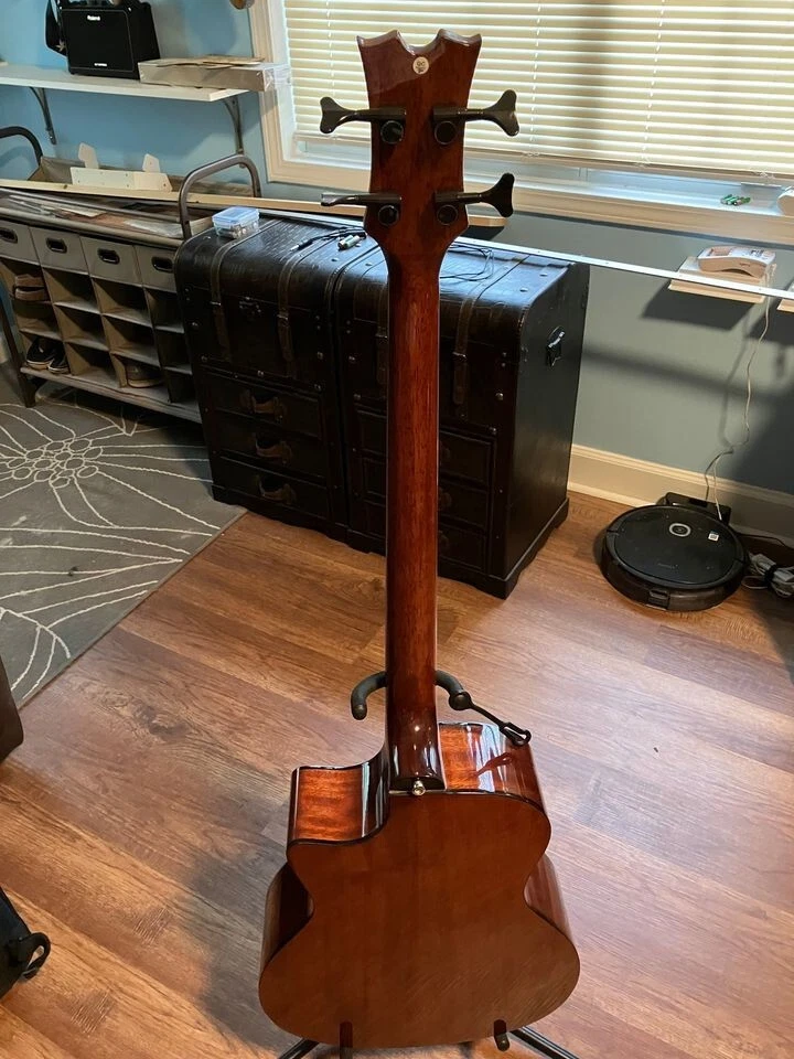 Bajo eléctrico acústico Dean AX EABC MAH GC. Nuevo Foto 4 de 4