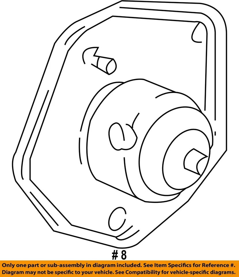 Used Front HVAC Blower Motor fits: 1998 Chevrolet Tahoe front Front Grade A - Image 4 of 4
