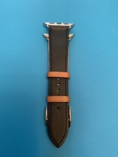 HERMÈS APPLE WATCH SINGLE TOUR 40MM  NOIR/BL...
