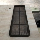 Vintage Galvanised Metal Garden Plant Tray Potting Shed Green House (Z)