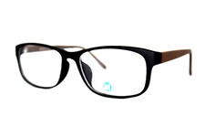 NEW MODERN OPTICAL ANTHEM BLACK BROWN EYEGLASSES MEN'S FRAMES 54-16-140MM RX