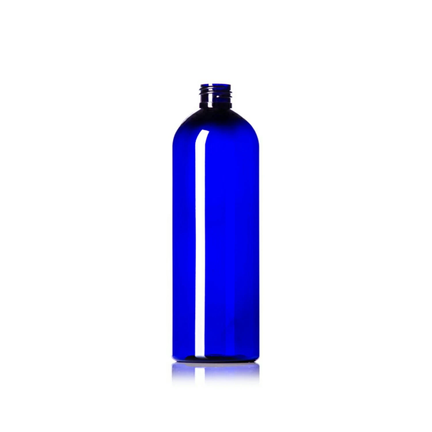 16oz Blue Cosmo PET Plastic Bottles