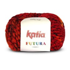 Katia Futura Bulky Wool Blend Yarn 9508 Rust Knit Crochet Flat Rate Ship Offer