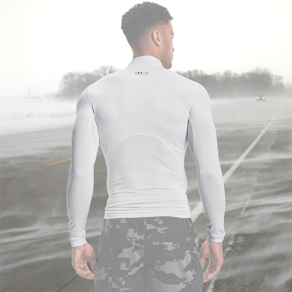 Camisa Simulada Under Armour Para Hombres ColdGear Manga Larga - 1366072 - Envío Gratis Foto 3 de 4