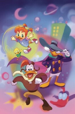 Darkwing Duck #6 Leirix Li Limited Edition Virgin ''METAL'' VARIANT NM DYNAMITE.