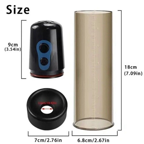 ED Penis Pump Enhancement for Male Erectile Penis Enlarger Vacuum Enlargement - Picture 16 of 16