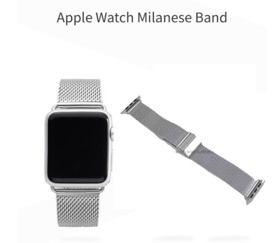 STEEL MILANESE MILANAISE MESH STRAP BRACELET FOR APPLE WATCH 38mm 40mm 42mm  44mm UK