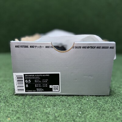 Nike Mercurial Vapor 16 Elite AG Pro Low Soccer Cleat Mens Size
