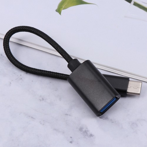Braided Type-c Male to USB Female Extender Adapter Cable Converter OTG Data - Picture 29 of 40