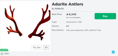 roblox antlers