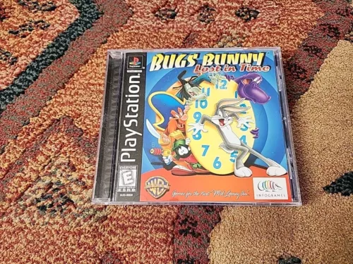 Playstation One (PS1) Bugs Bunny Lost in Time CIB W/ Reg Card MINT DISC!