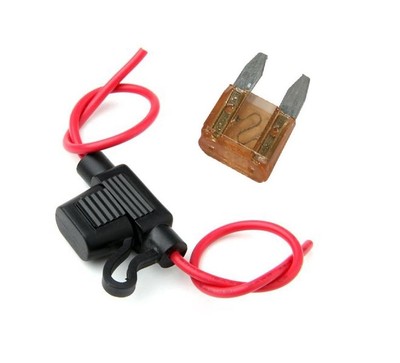 MOTO 7.5A Fusible Nuevo mini portafusible blade en línea y x5 Mini Fusibles COCHE