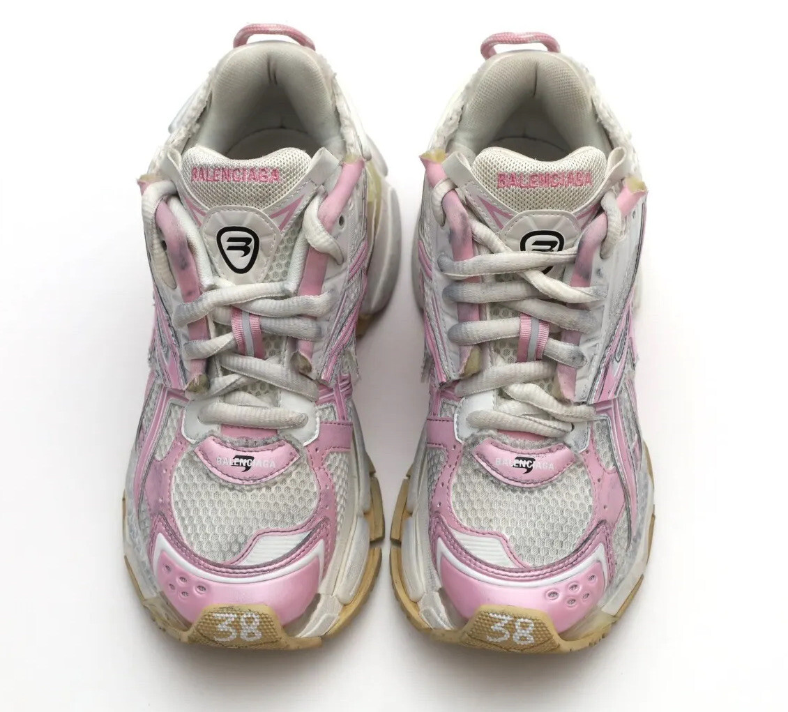 Balenciaga Runner Womens Sneakers Size 38-US 8 in Pink | eBay