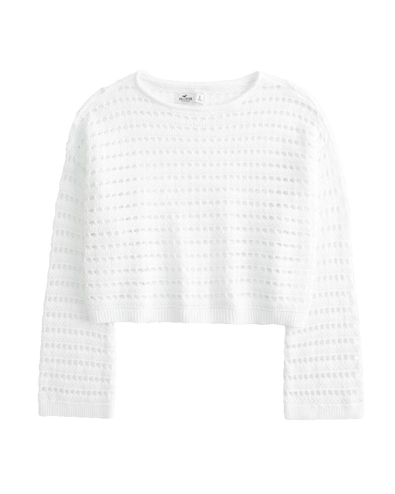 Suéteres para mujer Blanca Hollister