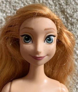 anna barbie doll frozen