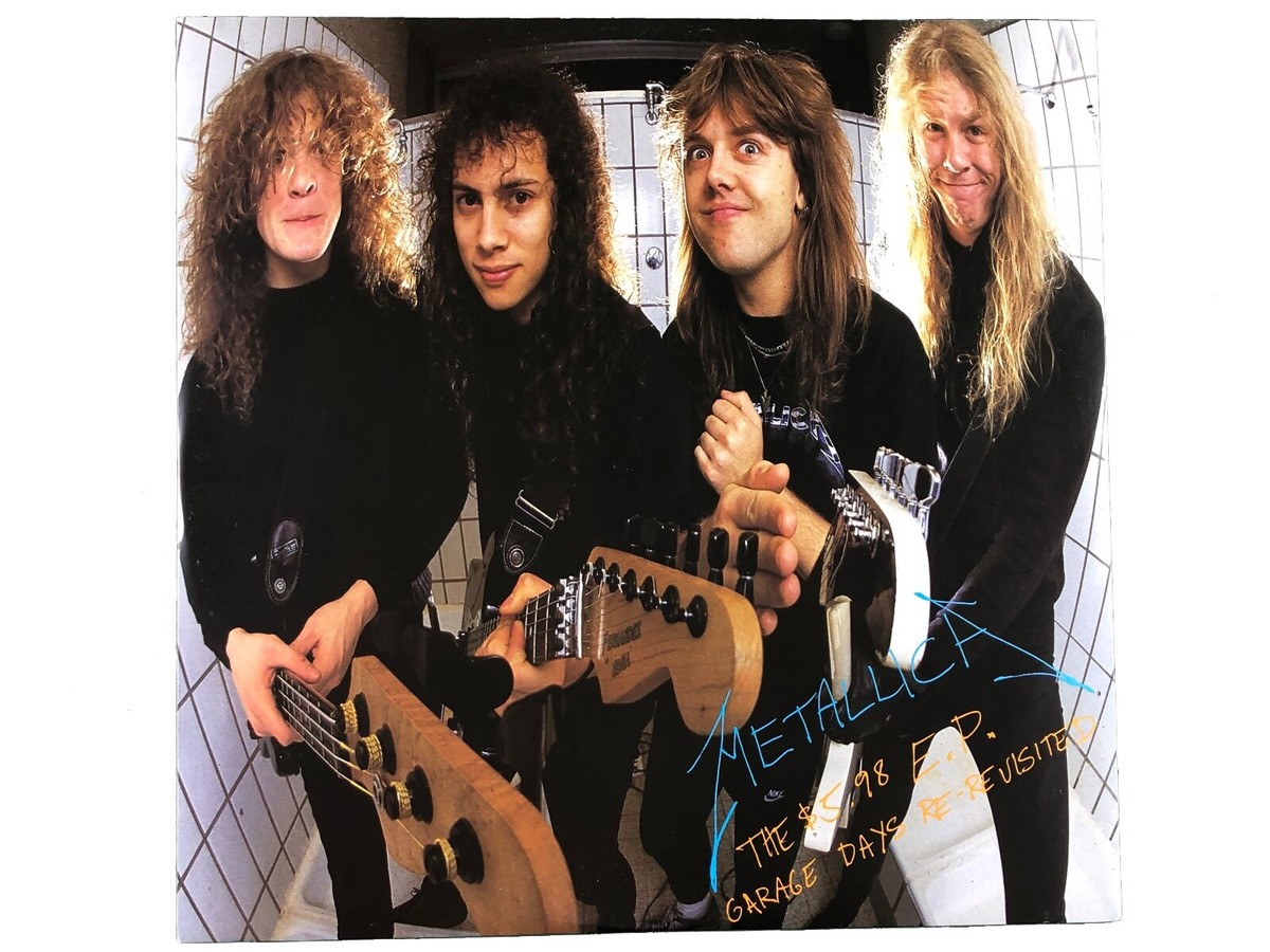 METALLICA $5.98 EP GARAGE DAYS REVISITED 1987 EUROPEAN PRESS