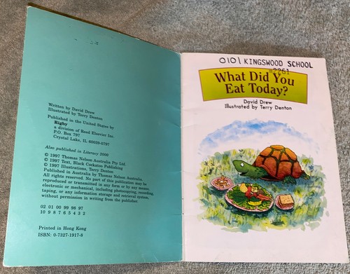 Informazing Ser.: What Did You Eat Today? by David Drew (2000, Trade Paperback) - Imagen 2 de 5
