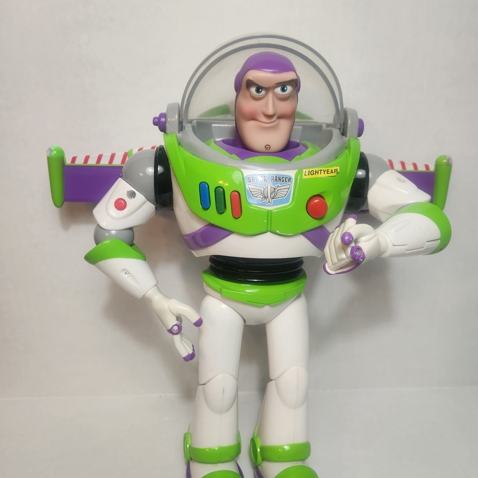 Pixar Buzz Lightyear With Lights And Sound 12 Inch eBay