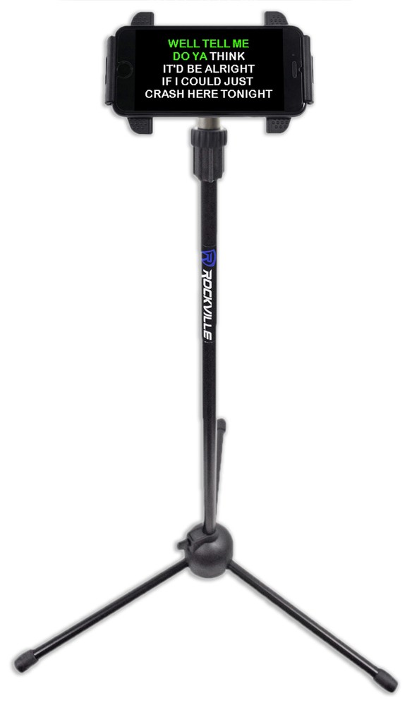 Rockville IPS20 Tablet/Phone Tripod Stand-Fits all Tablets+iPhone 6+Galaxy+More!