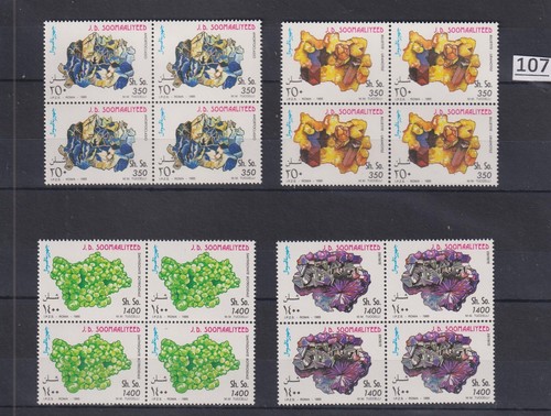 LZ 4X SOMALIA 1995 - MNH - MINERALES - NATURALEZA