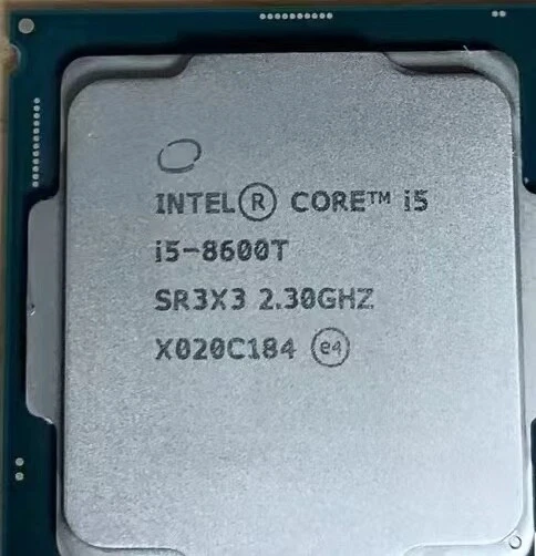 intel Core i7-8700T i5-8500T 8600T 8400T i3-8100T 8300T for 300 Seires MB CPU - Image 2 of 4