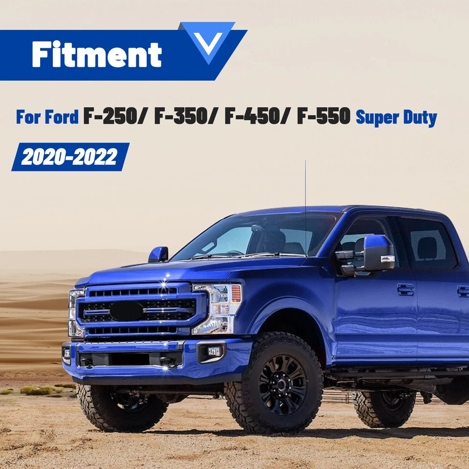 Panel de cenefa deflector inferior Tremor apto para F250 F350 F450 Super Duty 2020-2022 Foto 4 de 4