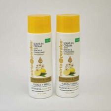 Mirta de Perales Lemon  Chamomile Leave-in Hair Cream Strength Shine 8 oz 2-Pcs