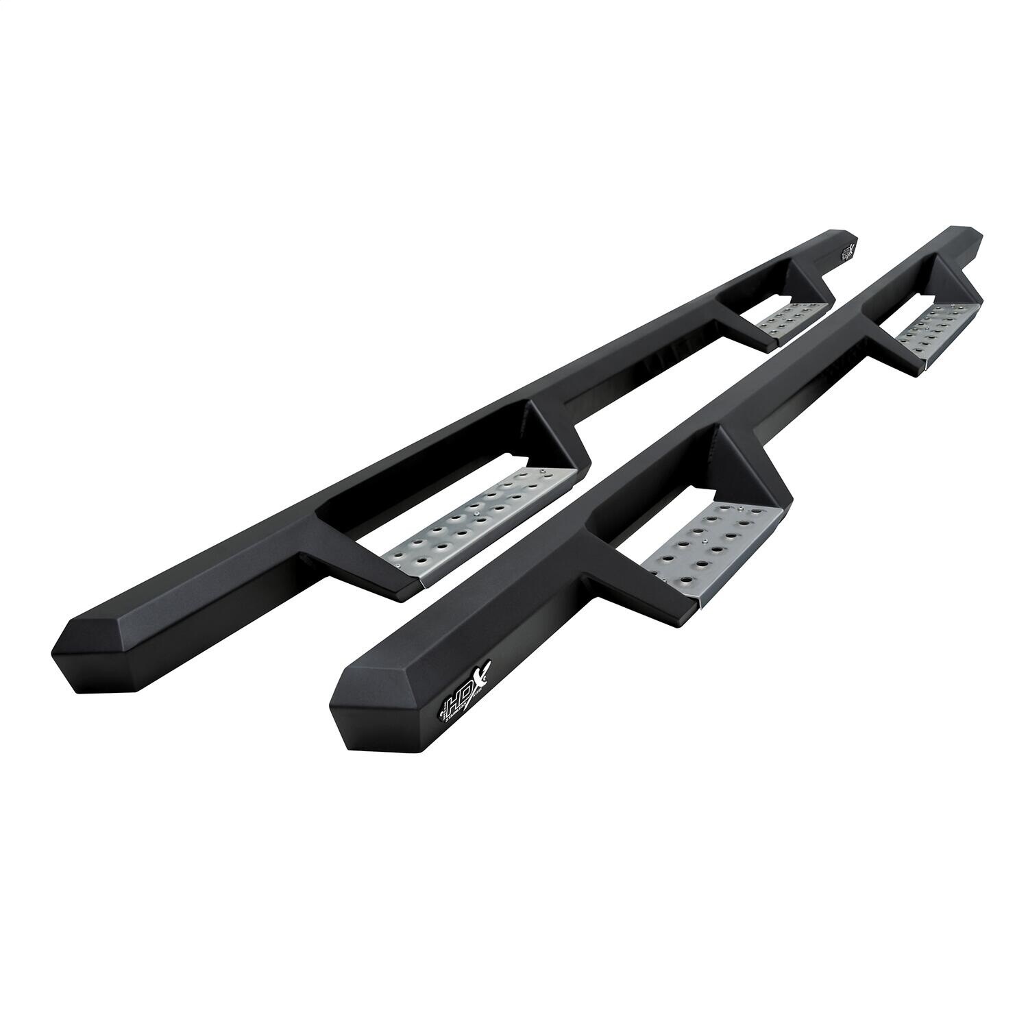 HDX Stainless Drop Nerf Step Bars For Ram 1500 Crew Cab (2019-2025) – Black Powder Coated, Bolt-On Installation