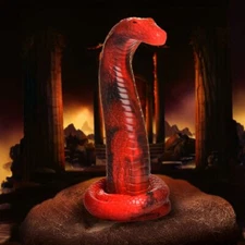 Creature Cocks: King Cobra Silicone Dildo ---FREE SHIPPING!!!