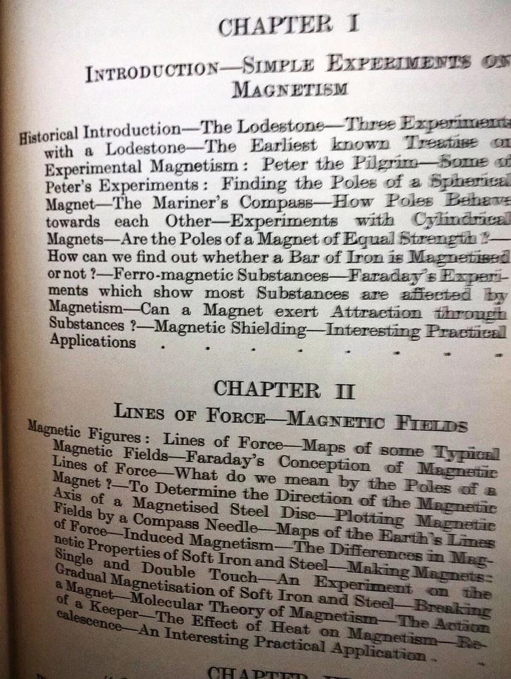 MAGNETISM and ELECTRICITY 1936 School textbook by E Nightingale - Image 2 of 2