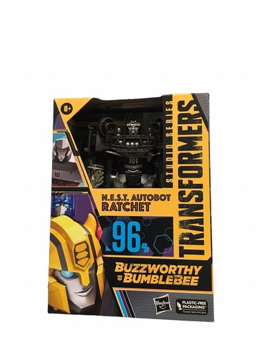 Hasbro Transformers Studio Series 096BB Buzzworthy Bumblebee Deluxe NEST Ratchet - Picture 2 of 3
